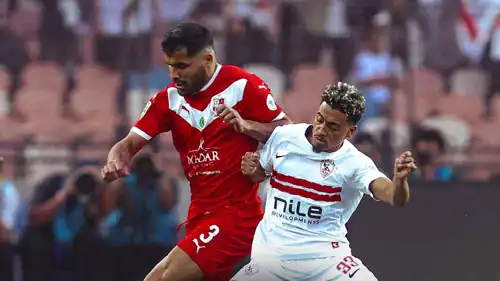 خوان بيزيرا خلال مبرااة الزمالك وشباب بلوزداد