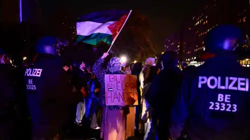 متظاهرون مؤيدون لغزة في برلين