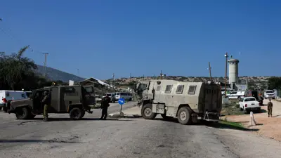 قوات إسرائيلية في الضفة الغربية