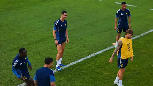 كريستيانو رونالدو في تدريبات النصر السعودي