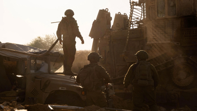 الجيش الإسرائيلي وسط قطاع غزة