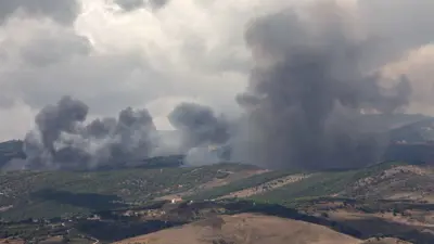 آثار قصف إسرائيلي على قرى جنوب لبنان
