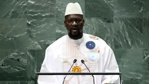 الرئيس الغيني مامادي دومبوييا