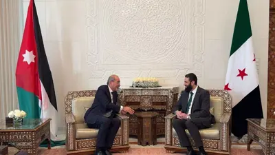  أحمد الشرع وأيمن الصفدي