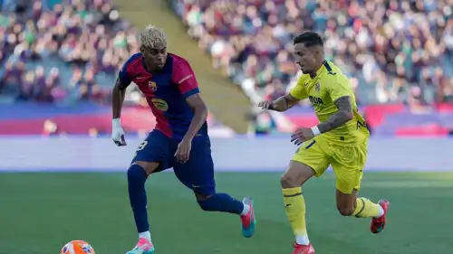 مواجهة سابقة لبرشلونة وفياريال في الليغا