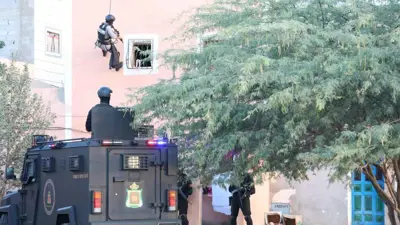 خلال الحملة الأمنية