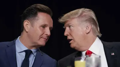 دونالد ترامب ومارك بورنيت