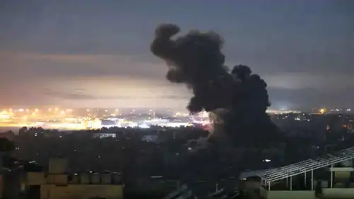 غارة إسرائيلية سابقة على جنوب لبنان 