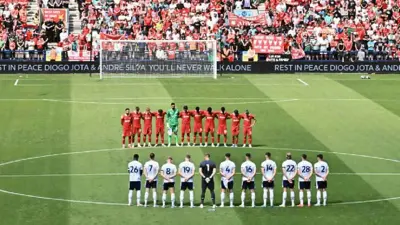 دقيقة حداد قبل انطلاق مباراة ليفربول وبريستون