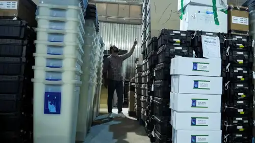  صناديق اقتراع  الانتخابات البرلمانية العراقية