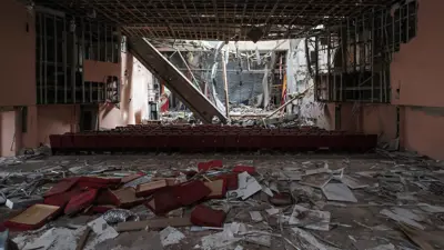 من هجوم سابق على كورسك