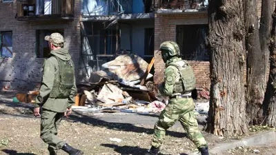 جنود روس في منطقة كورسك