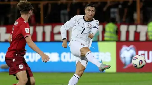 كريستيانو رونالدو تألق مع منتخب البرتغال أمام أرمينيا