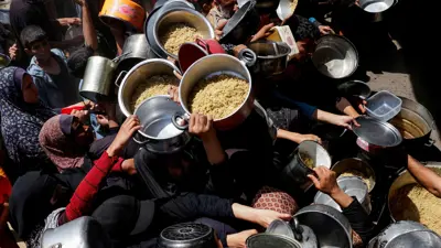 مشهد من غزة