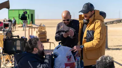 كواليس تصوير المسرحية