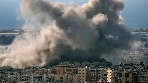 قصف إسرائيلي سابق على بيروت