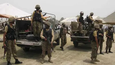 عناصر من الجيش الباكستاني