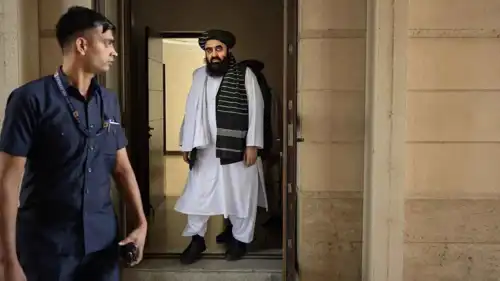 وزير خارجية طالبان الأفغاني، أمير خان متقي في نيودلهي 