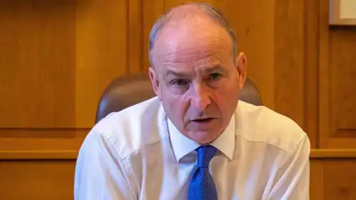  رئيس الوزراء الأيرلندي مايكل مارتن