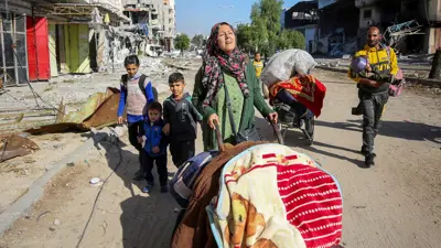 معاناة سكان قطاع غزة مستمرة في ظل الحرب