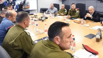 نتنياهو في اجتماع أمني