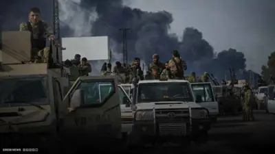 من موقع الاشتباكات في الساحل السوري