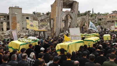 تشييع جثامين عناصر من "حزب الله"