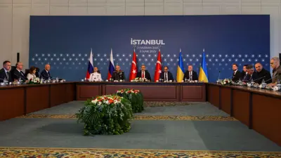 من المباحثات الروسية الأوكرانية في إسطنبول