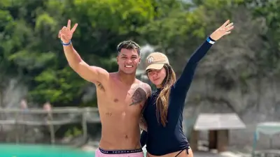 ماركوس ليوناردو وزوجته