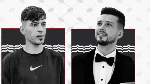 الثنائي الفلسطيني حازم اليازجي وإبراهيم سعيد دياب