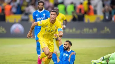 كريستيانو رونالدو ضد الهلال السعودي