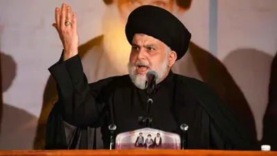 زعيم "التيار الوطني الشيعي" العراقي مقتدى الصدر