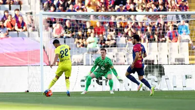 مباراة برشلونة وفياريال