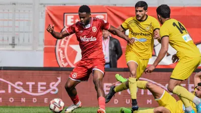 مباراة النجم الساحلي والبنزرتي في الدوري التونسي