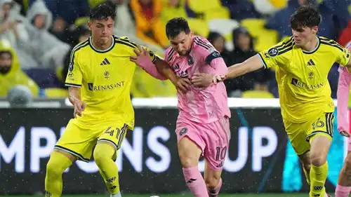 ميسي مع إنتر ميامي ضد ناشفيل