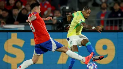 رافينها نجم برشلونة في مواجهة البرازيل وتشيلي