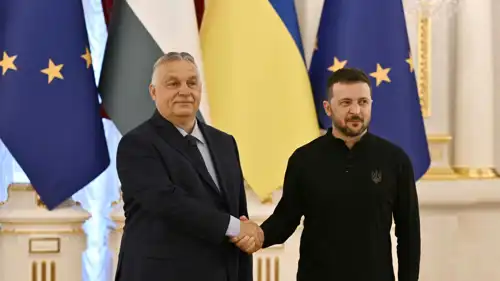 زيلينسكي وأوربان