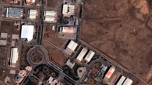 منشأة نطنز النووية بعد ضربة أمريكية سابقة