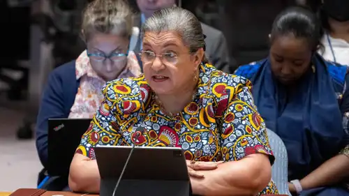 رئيسة بعثة الأمم المتحدة للدعم في ليبيا هانا تيتيه