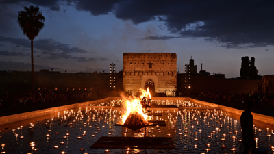 قصر البديع في مدينة مراكش المغربية