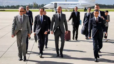 من زيارة وفد فرنسي رسمي للجزائر في 6 أبريل