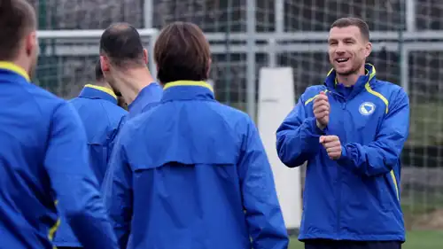 تدريبات منتخب البوسنة