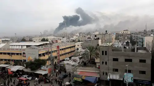 غارات إسرائيلية سابقة على خان يونس