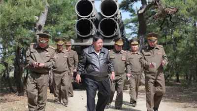 كيم جونغ-أون خلال التدريبات