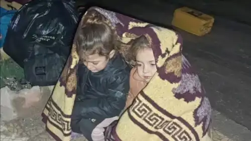 طفلان في كوباني