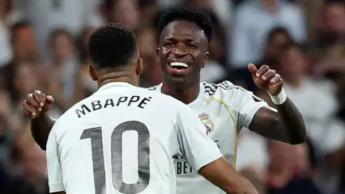 كيليان مبابي وفينيسيوس جونيور ثنائي ريال مدريد