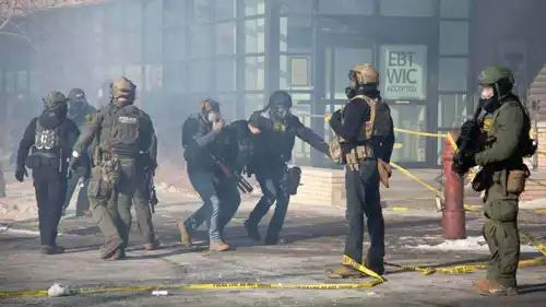 العنف في مينيابوليس الأمريكية