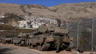 جنود إسرائيليون في الجولان