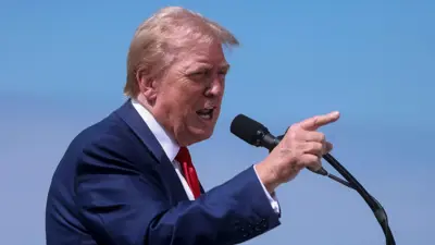 الرئيس الأمريكي دونالد ترامب