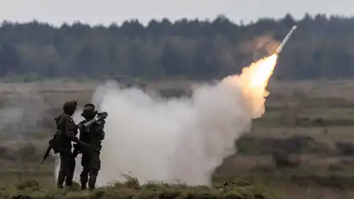 تمرين دفاع جوي للناتو في بولندا